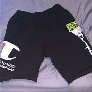 Black Champion Shorts